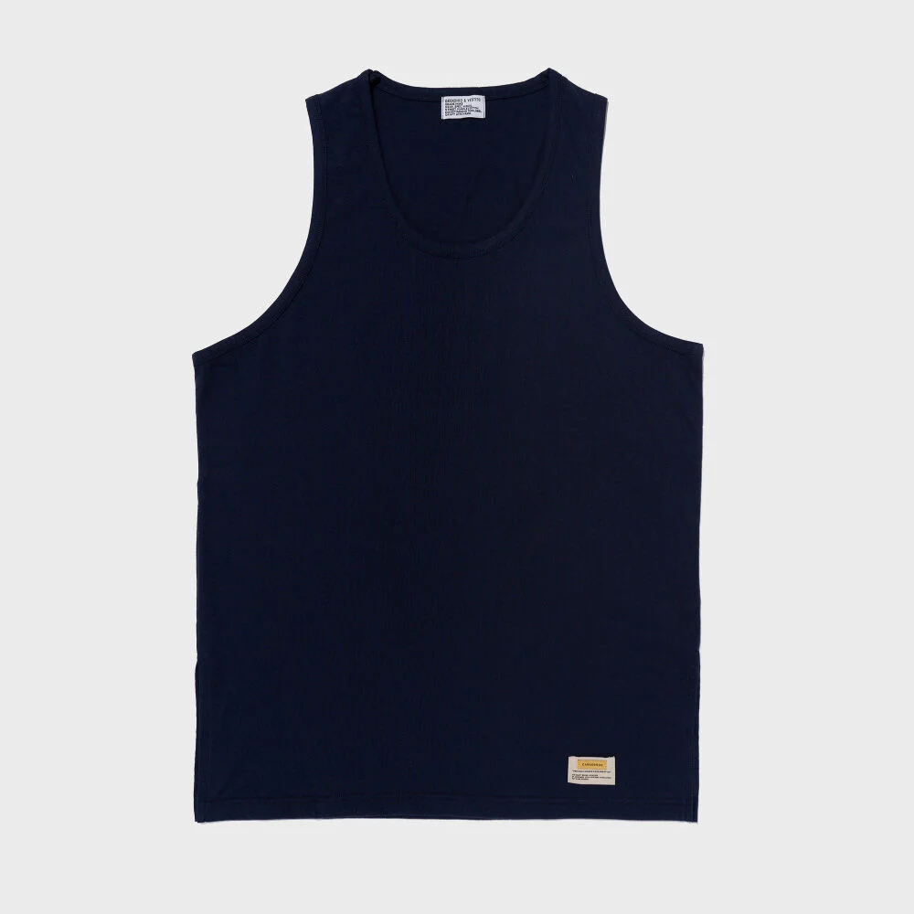 CB LAYERED LONG SLEEVELESS (NAVY)