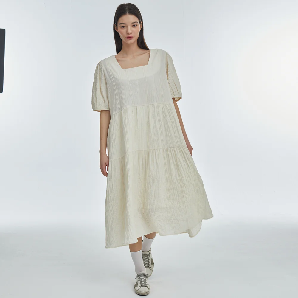Square Neck Long Ond-Piece