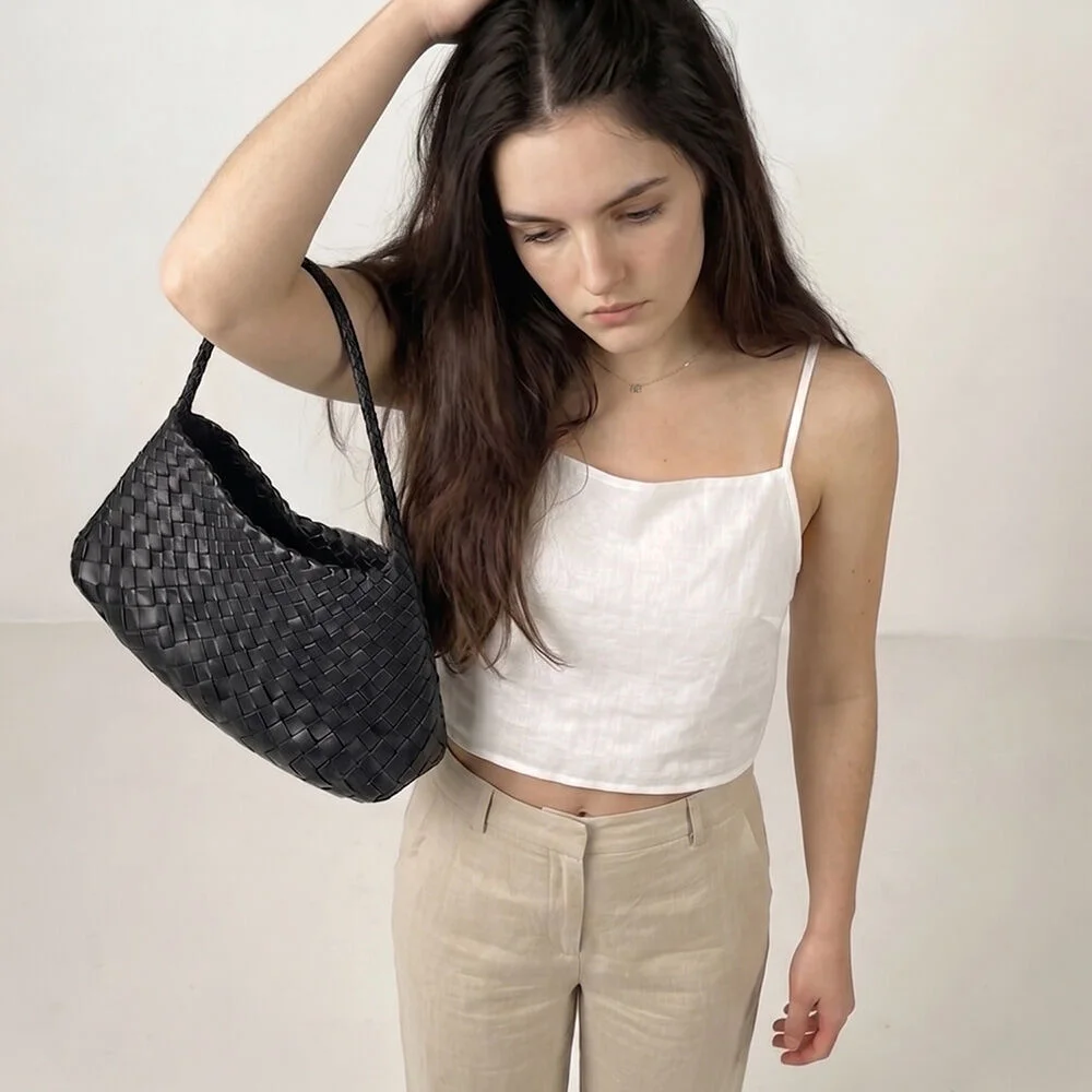 Rosanna 8943 Black Dragon Bag