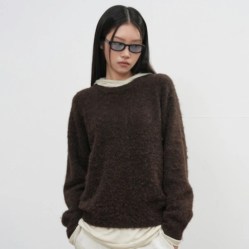 UNISEX Hairy 針織衫 套頭 / SBE4U05010