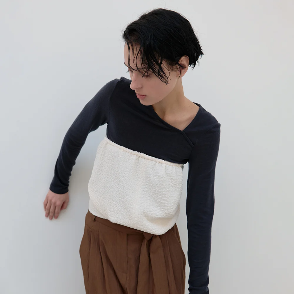 Drawstring Bustier (cream)