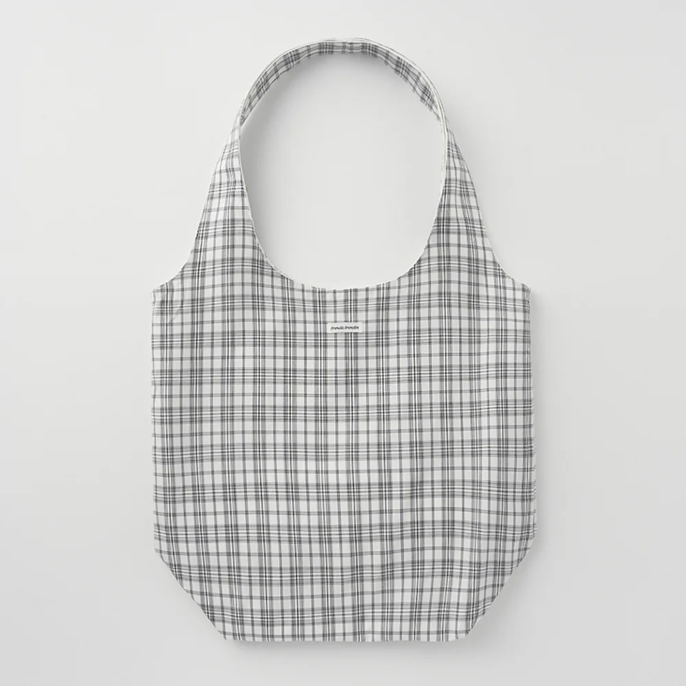 greenwich reversible bag - ivory (S size)