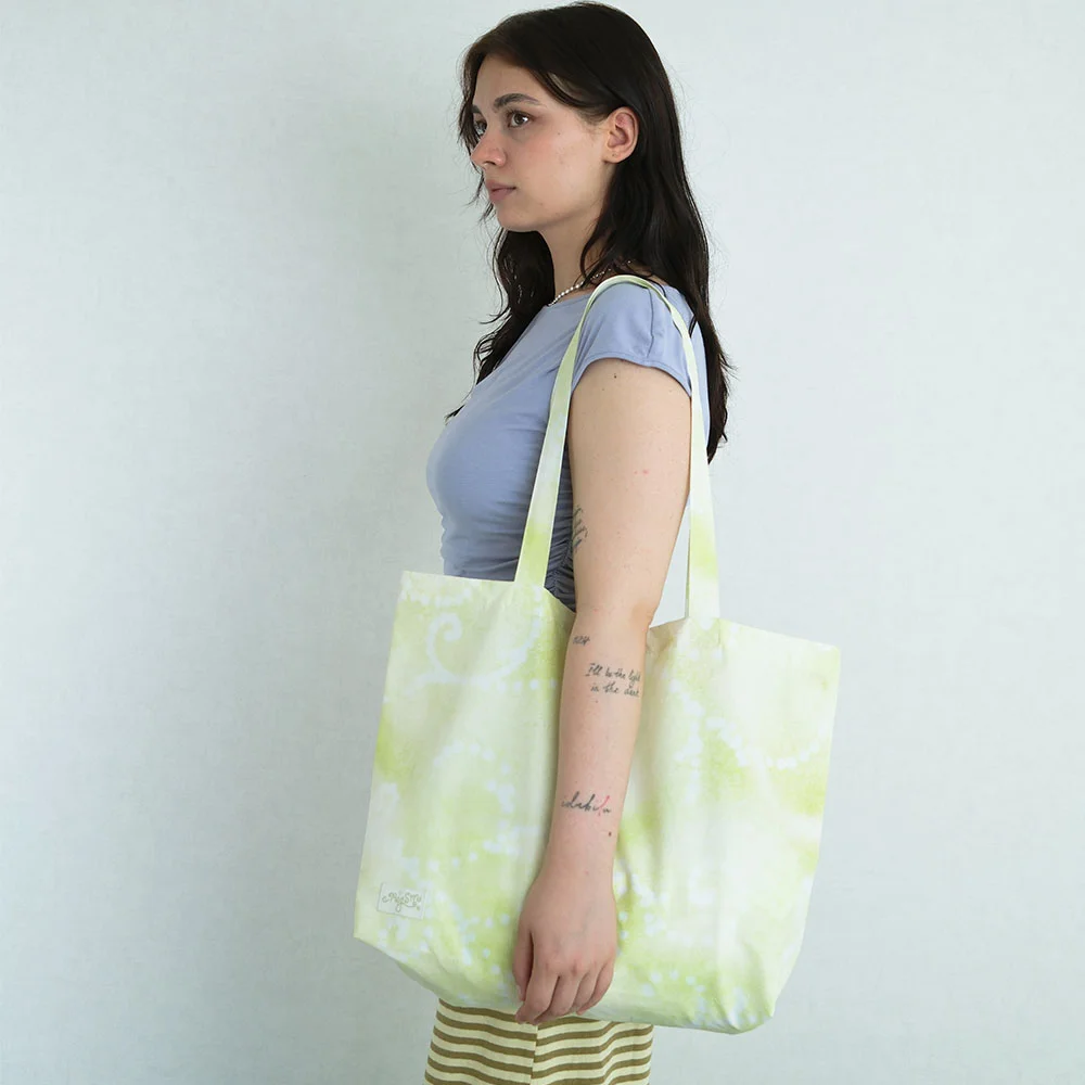 Wing trace eco bag - Lemon