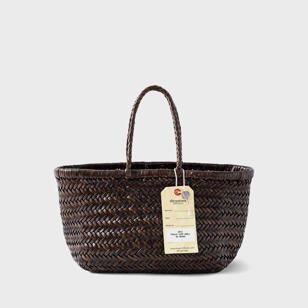 三重 Jump 小 8811 Dark Brown Dragon Bag