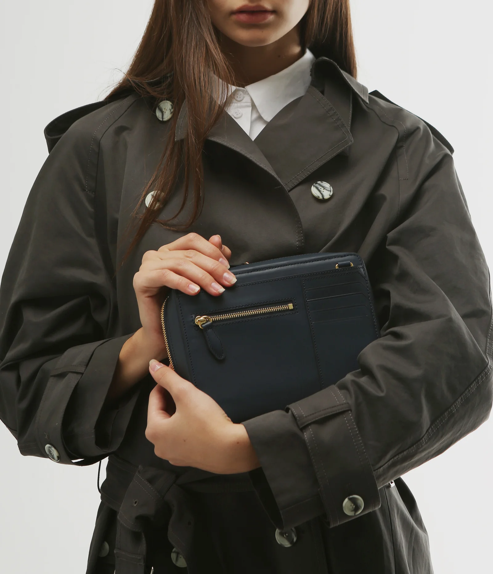 bible box bag - navy