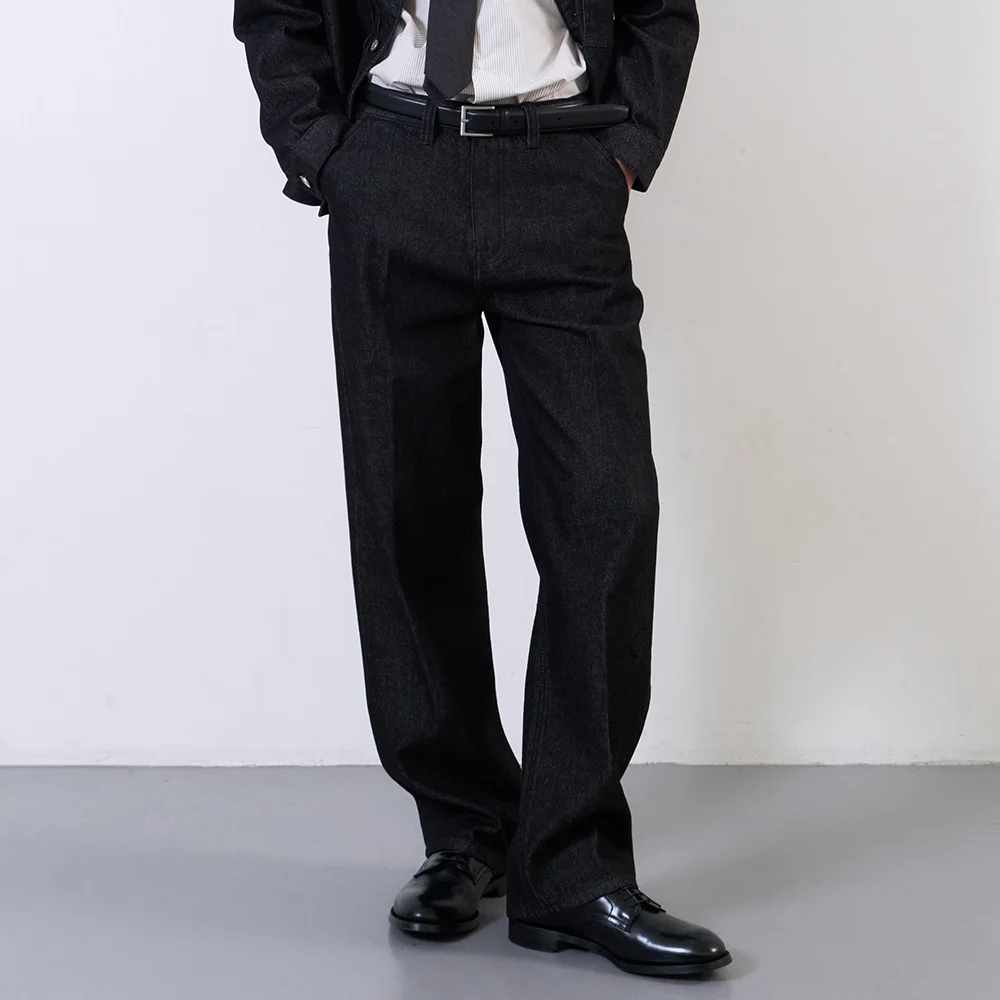 PLACJEANS BUSINESS M18 024 WIDE ONE BLACK