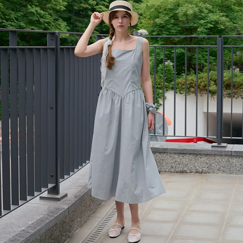 Belle sleeveless dress_2 Colors