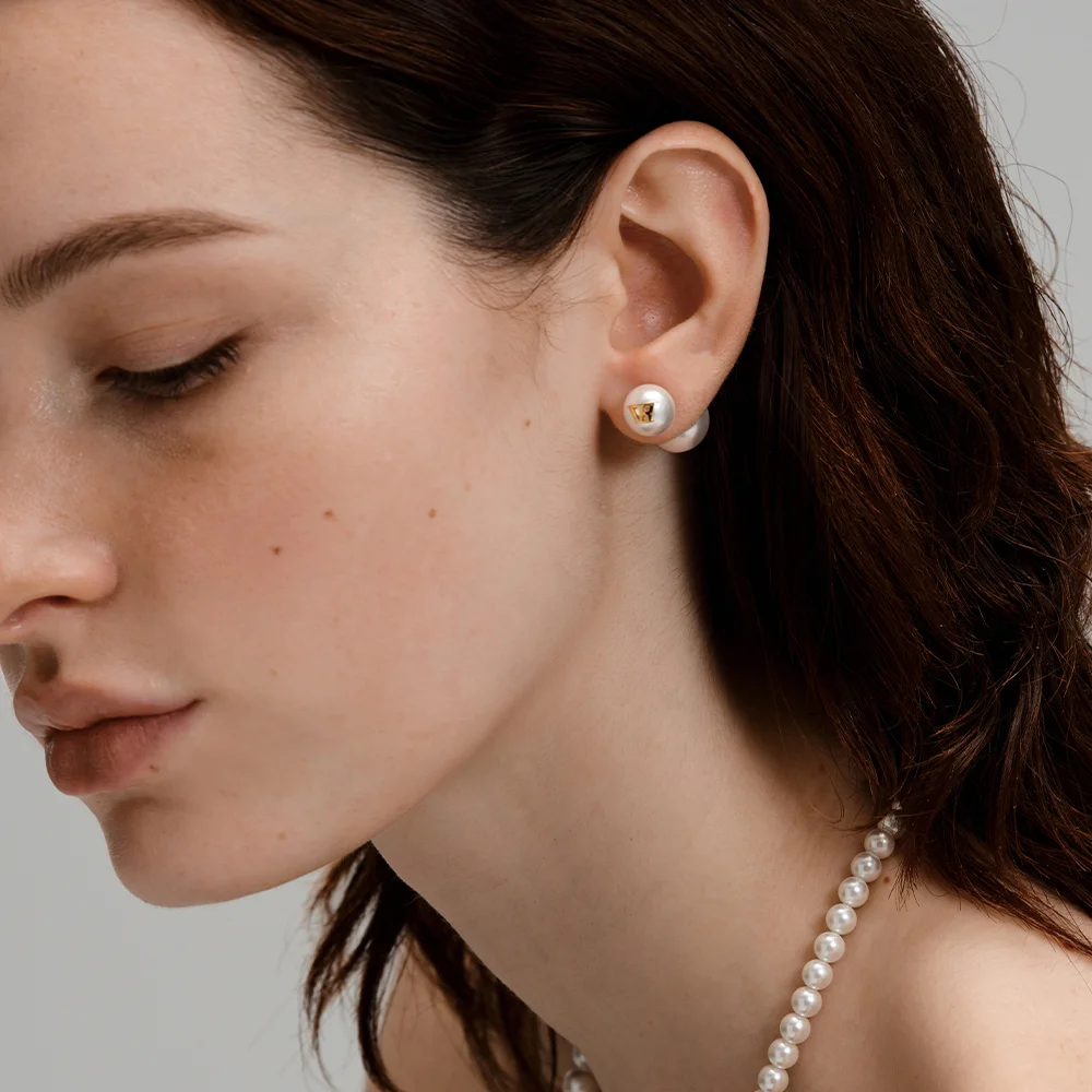 VH 3-way Pearl Earrings_VH2411EA005M
