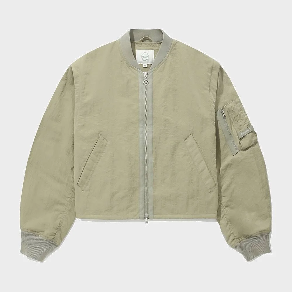 女裝 可拆卸 MA-1 夾克 Light Khaki