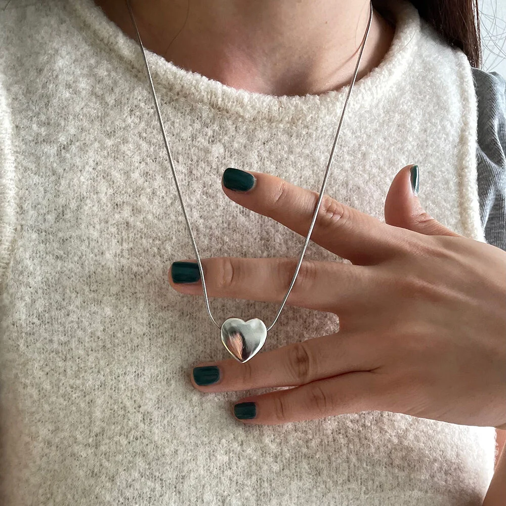 heart simbol necklace (2color)