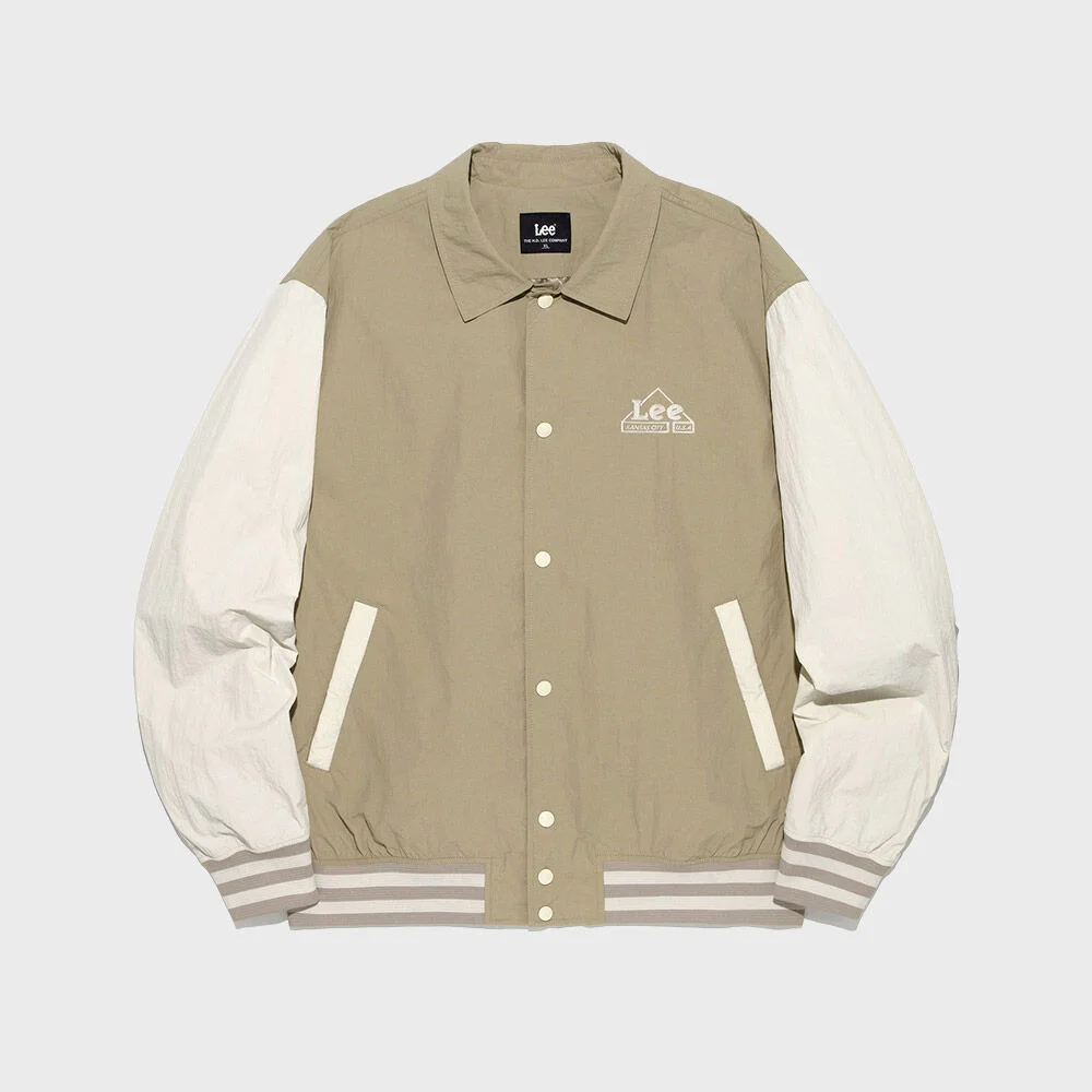 Lee Riders 棒球外套 外套 米色