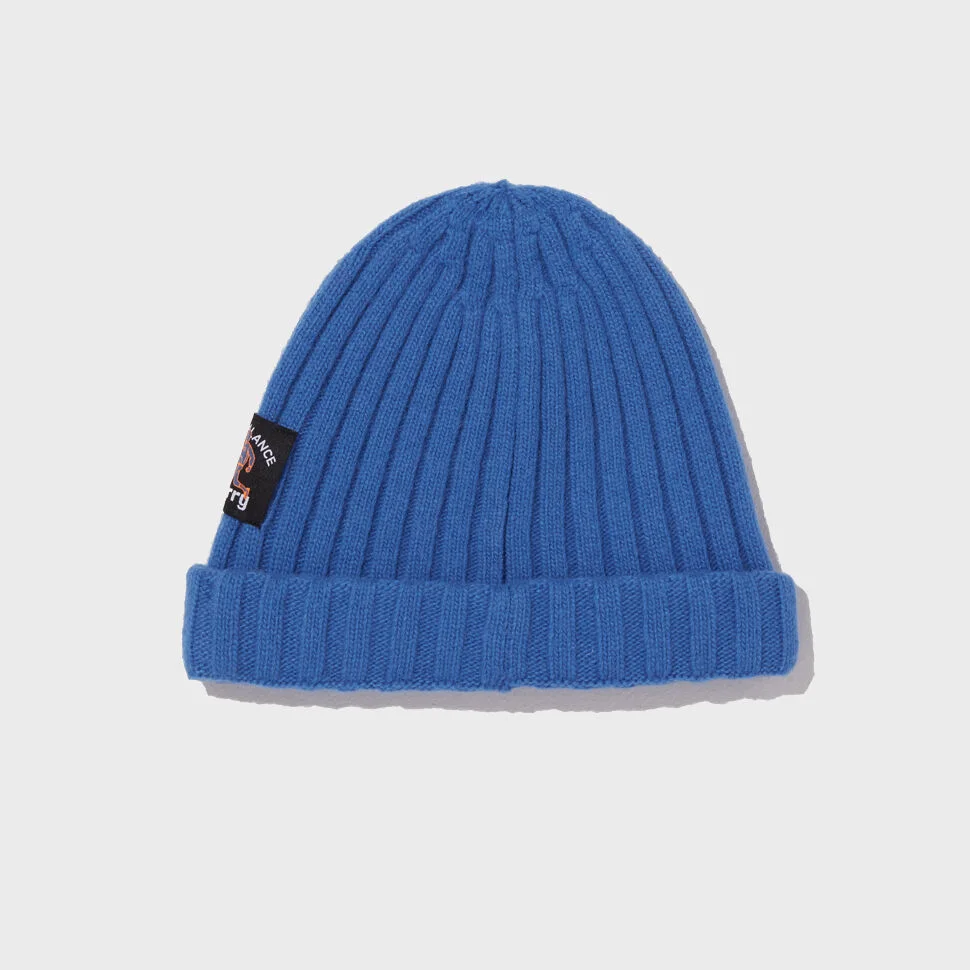 SHORT BEANIE_AQUA BLUE