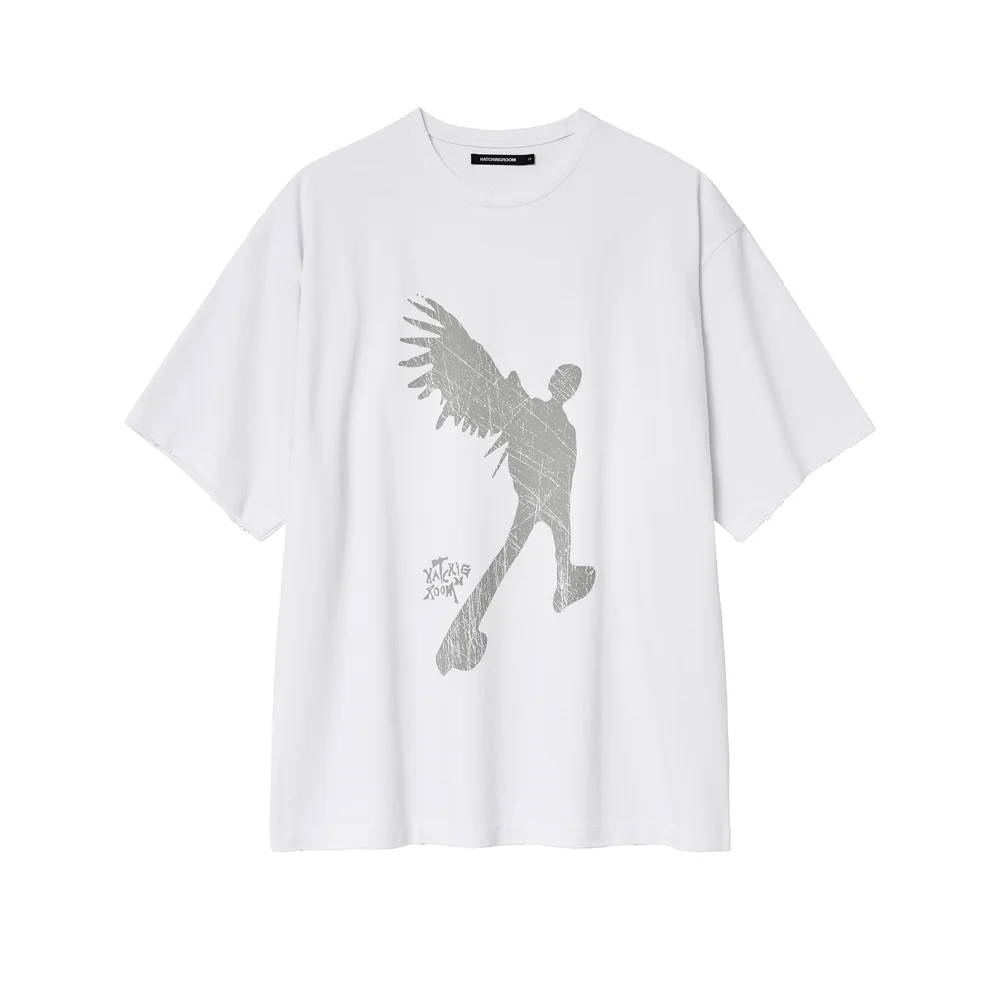 Broken Angel Tee White