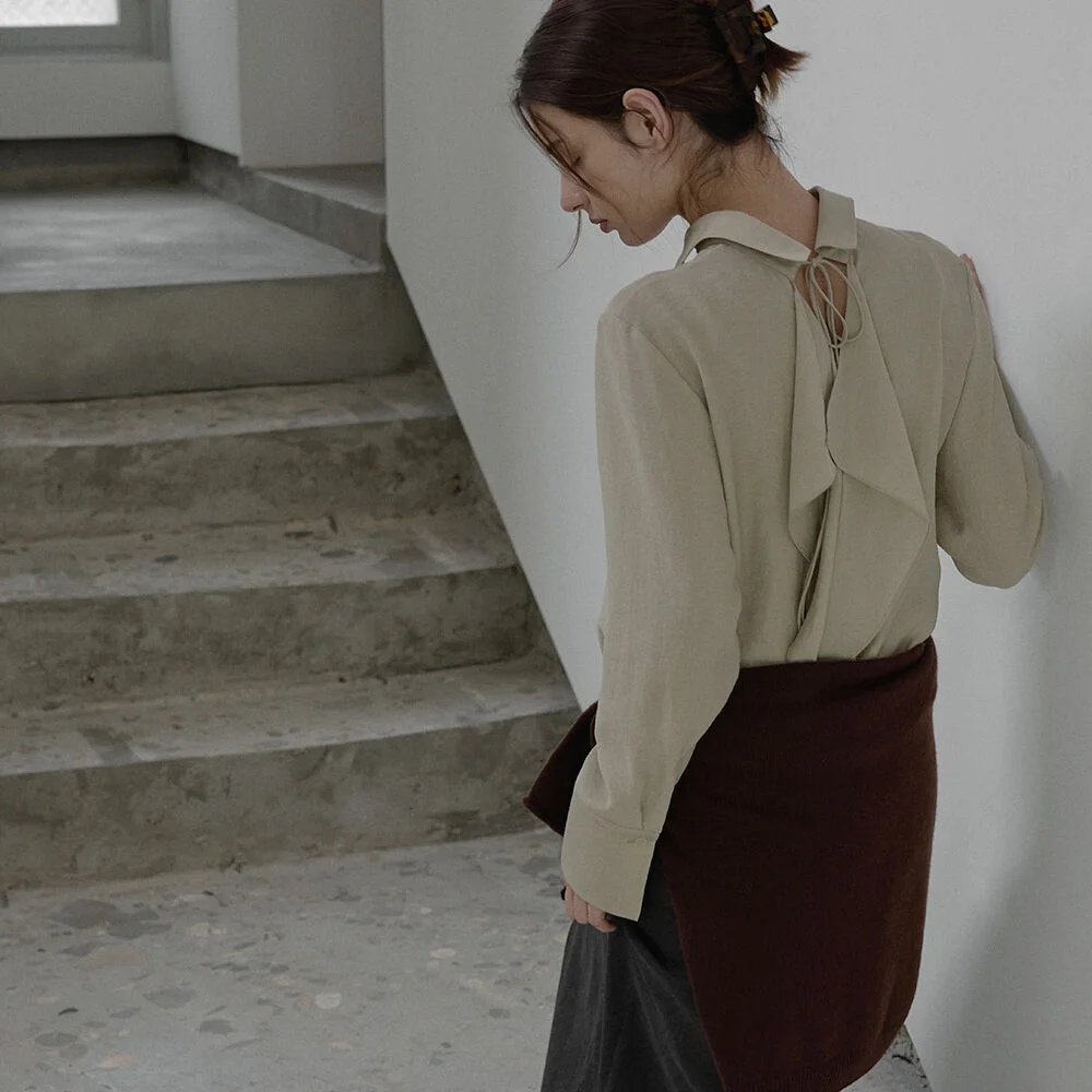 2way wing shirts - Light khaki