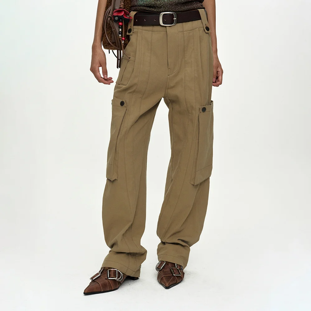 UTILITY CARGO PANTS apa894w(BEIGE)