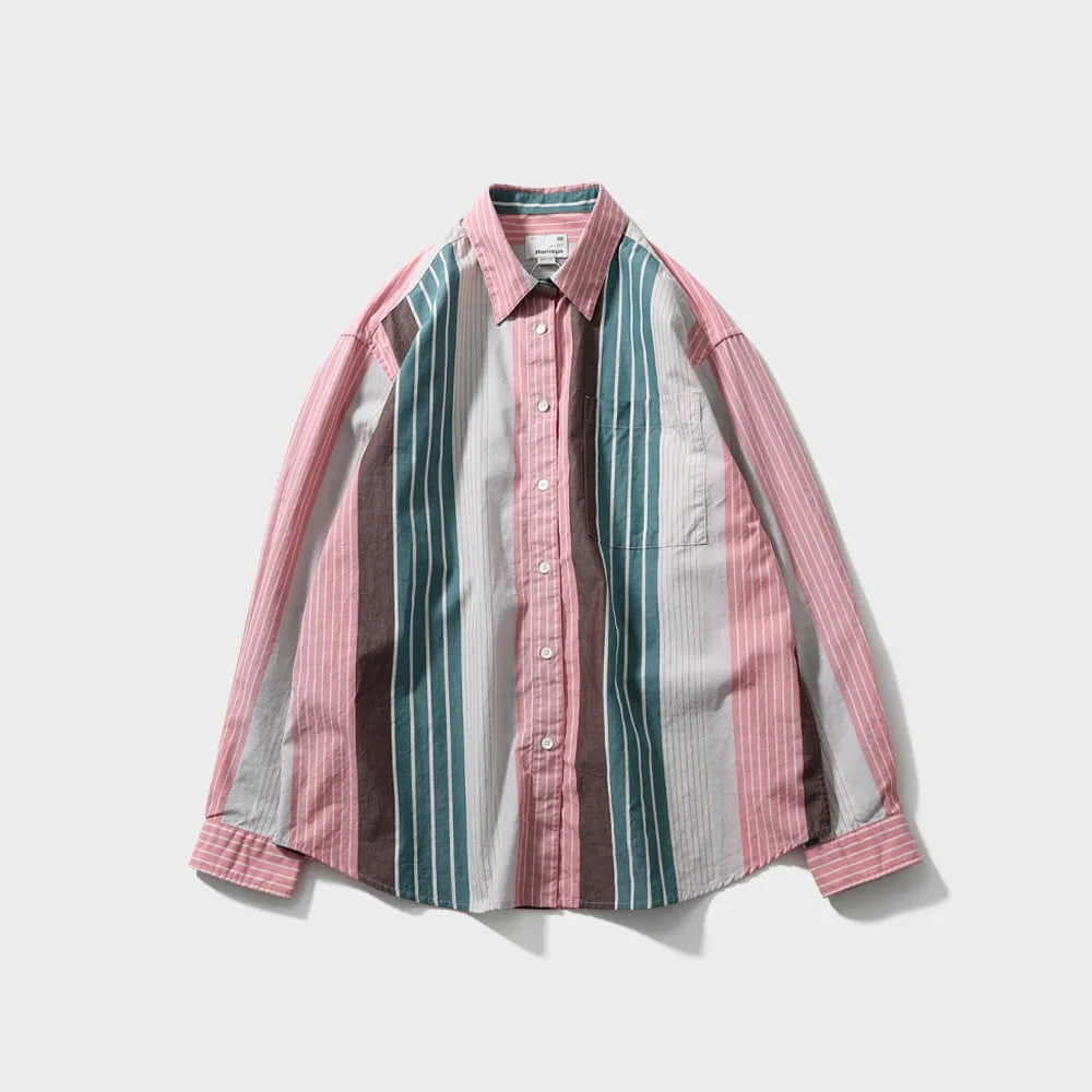 Osborne Multi Stripe Shirt for Women Pink
