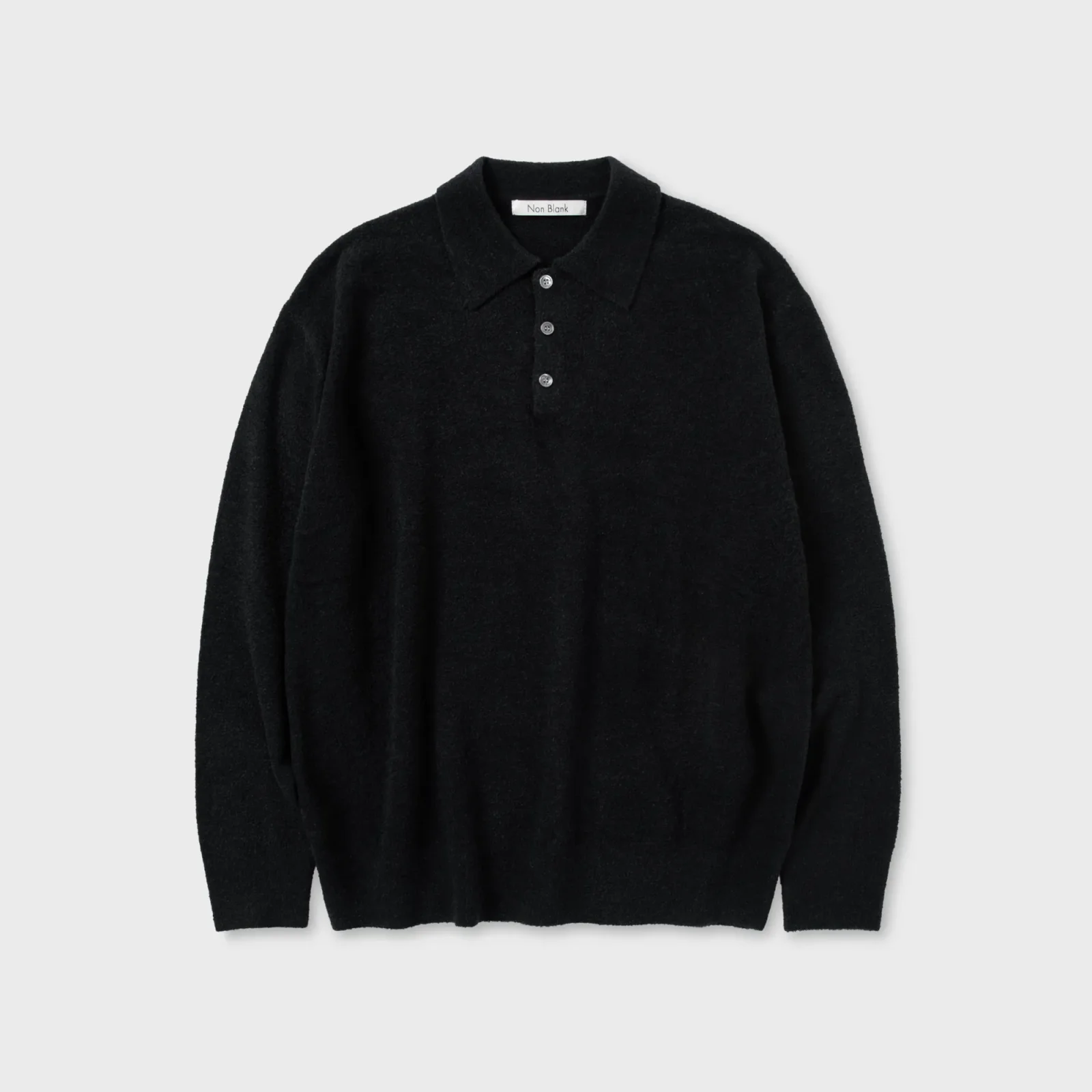 Polo 衣領 針織衫_DARK GREY