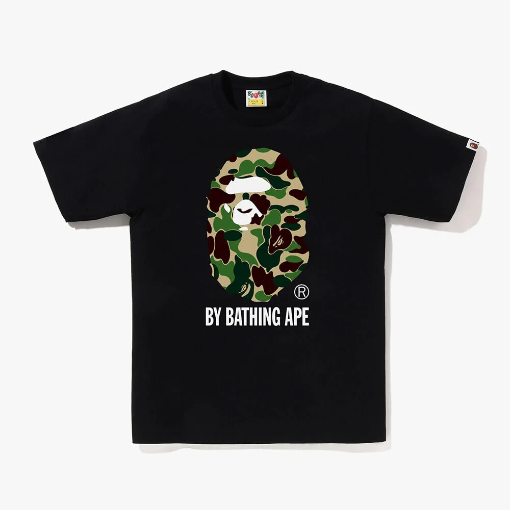 ABC 迷彩 BY BATHING APE T恤(M) BLACK/GREEN