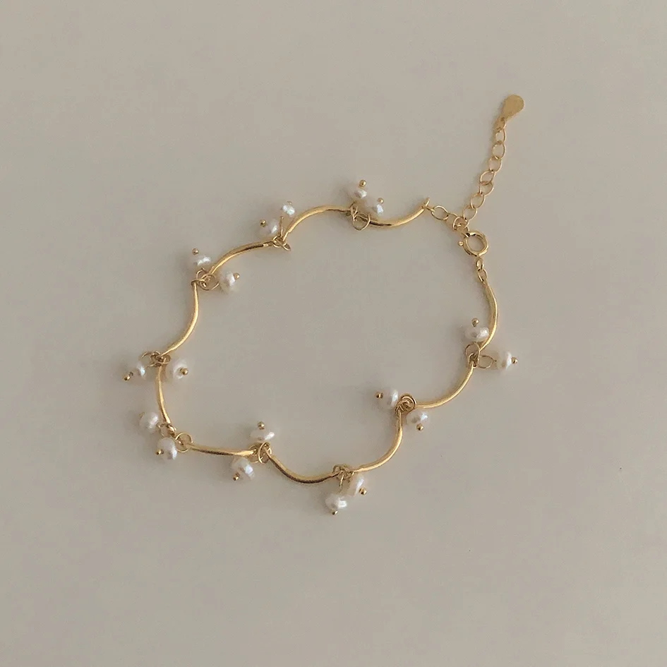 silver925 rose pearl bracelet_2 Colors