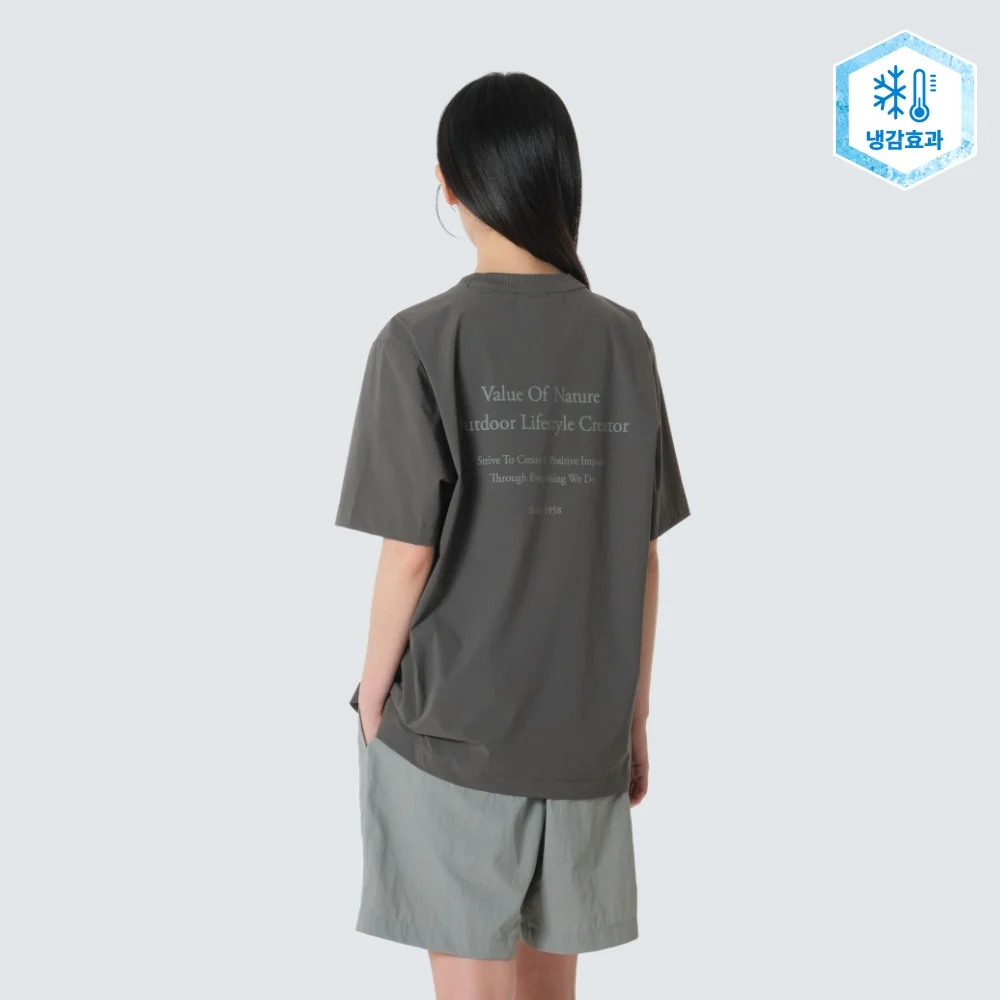 Thintech 字母印花 短袖 T恤 Rustic Khaki (S26MUSTS31)