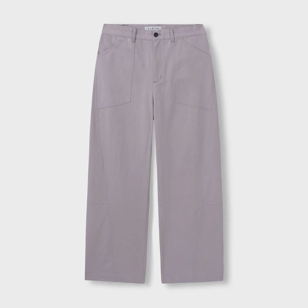TWIST SEAM FATIGUE PANTS LAVENDER