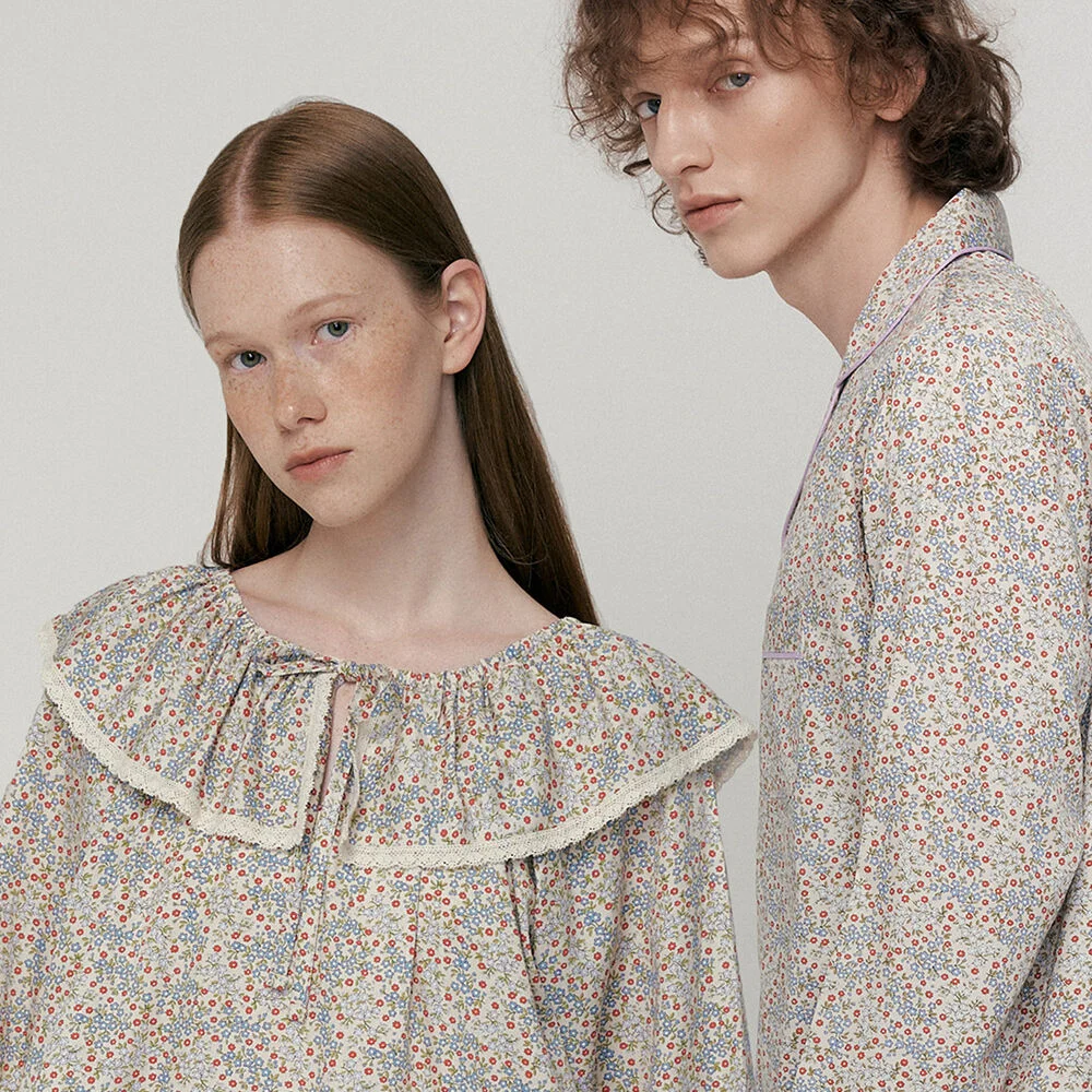 (couple) Souffle Pajama Set + One-piece