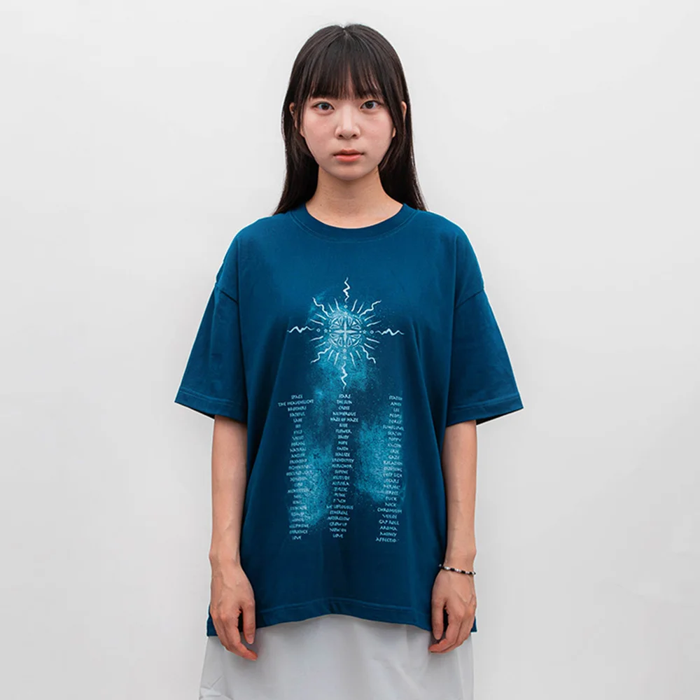 Sun Ankh T-Shirts in DARK BLUE