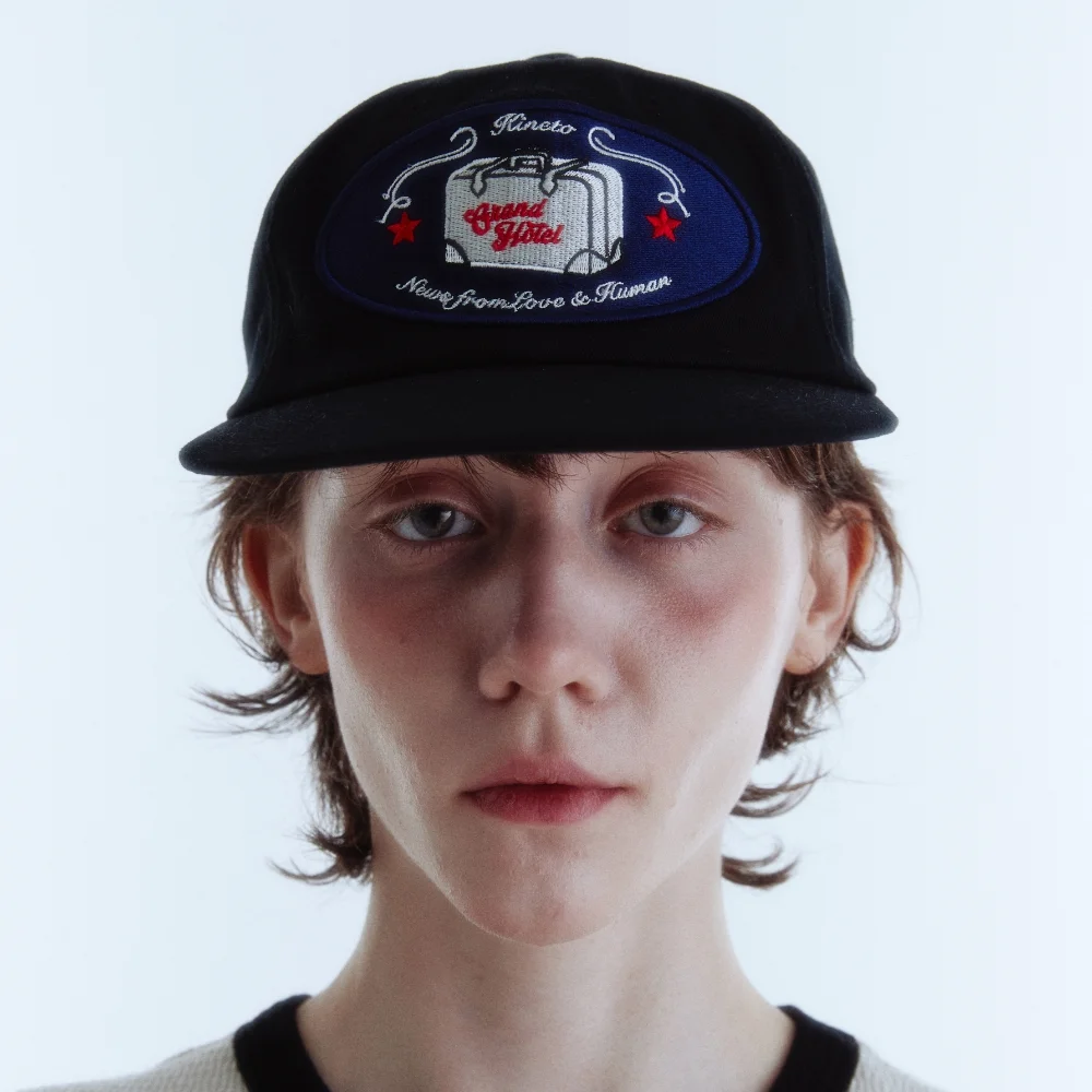Grand Hotel Luggage Ball Cap_Black_W