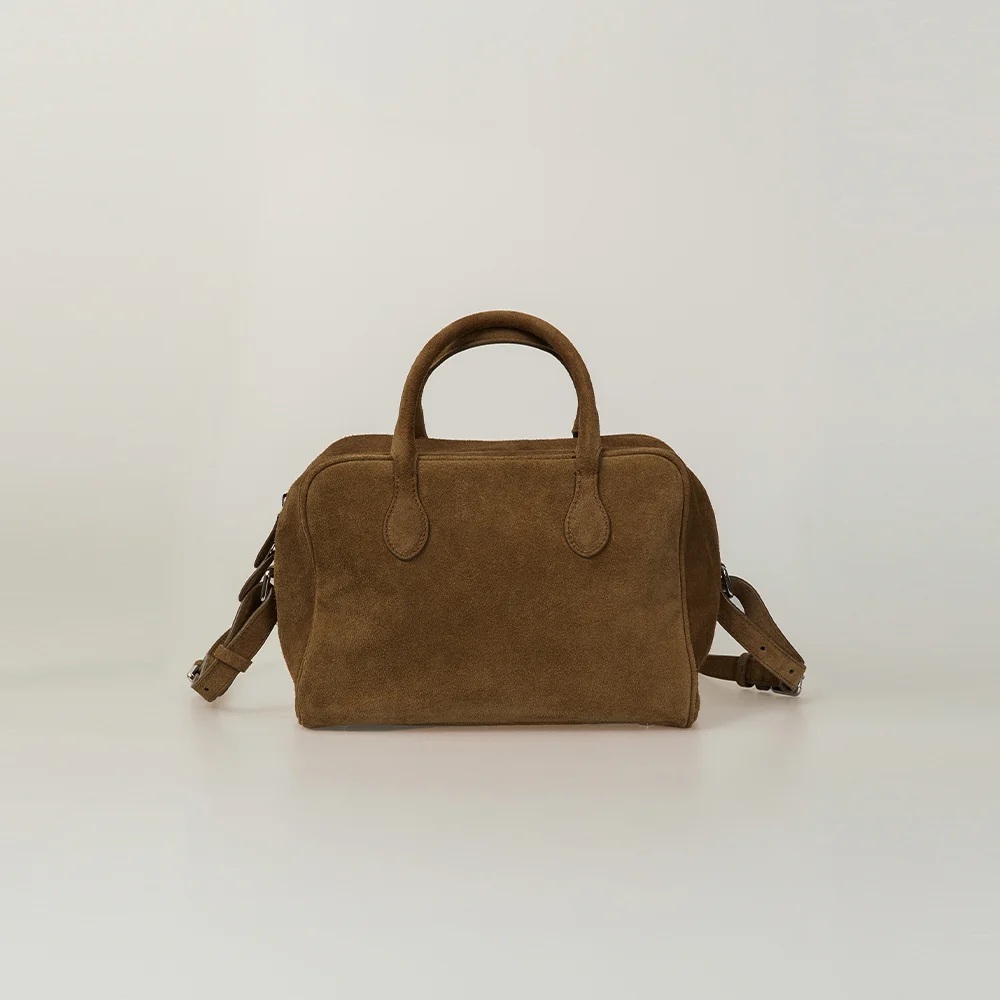 ECLAIR SUEDE BAG_CAMEL