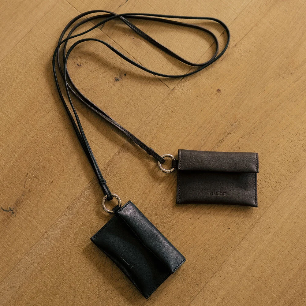 Mini leather card wallet _2color