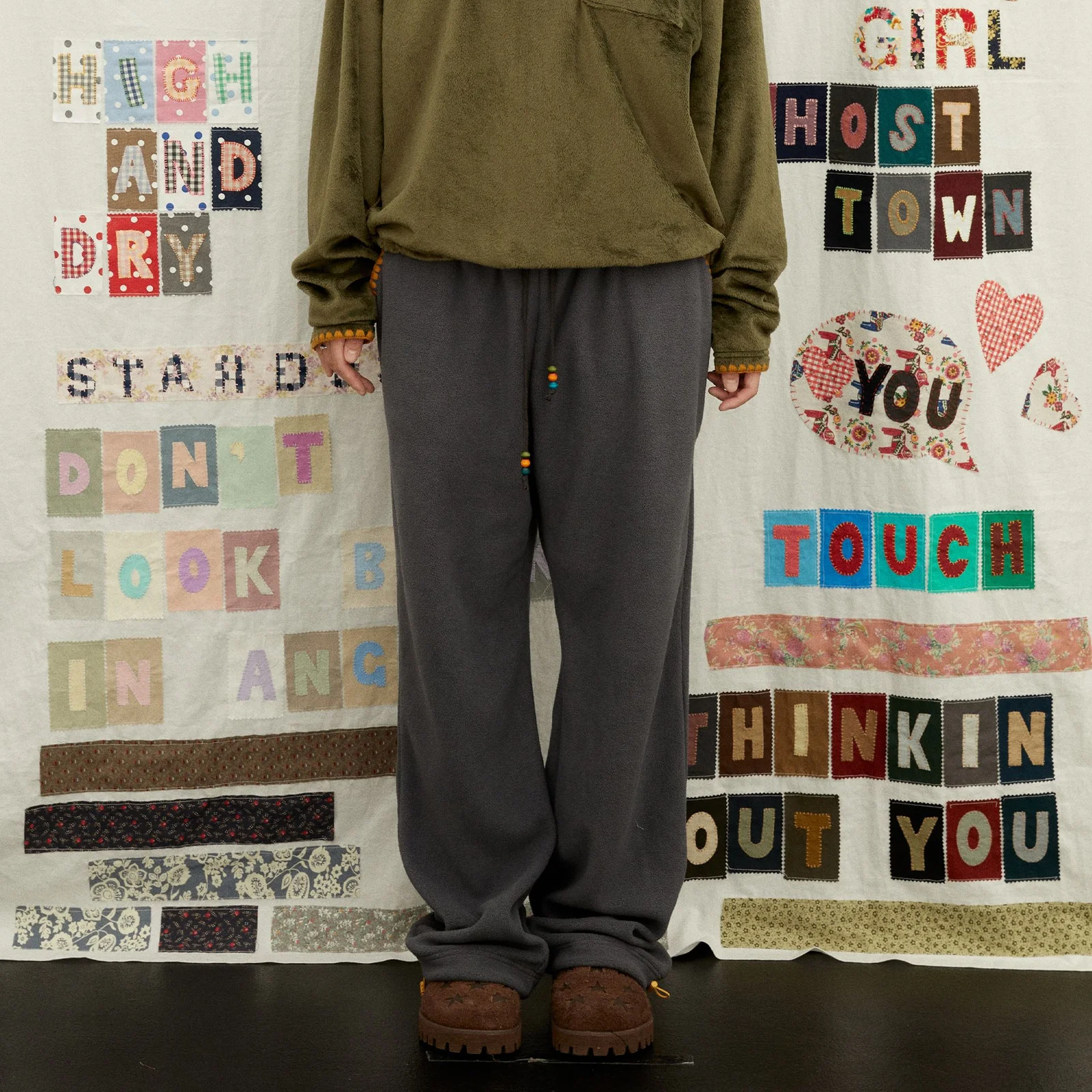 Camp Fleece Pants 露營 搖粒絨 褲子 (灰色)