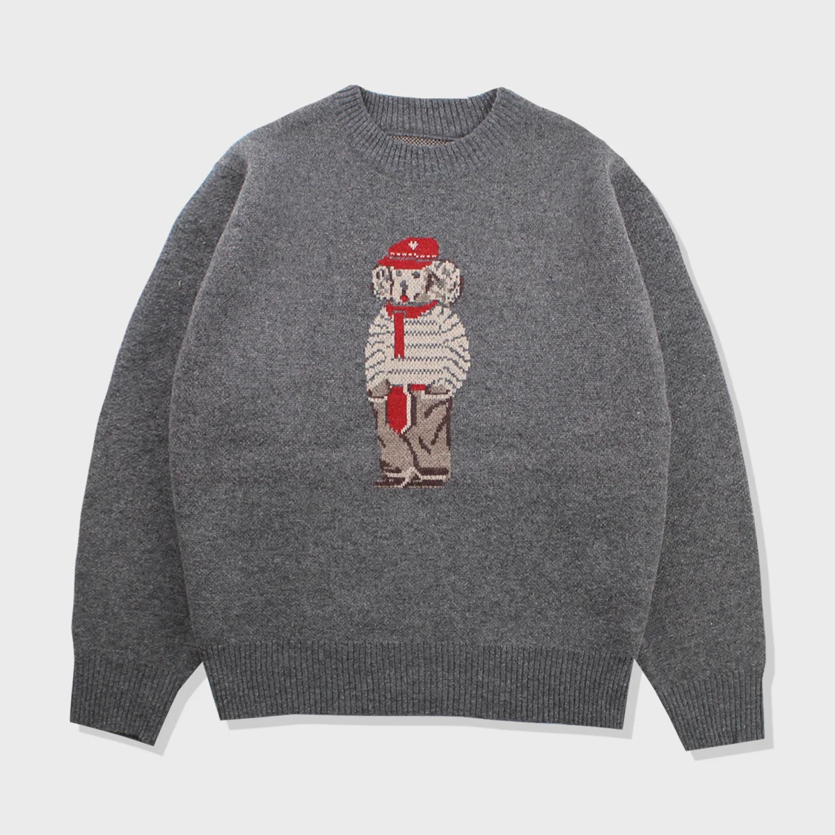 Classic animall knit(MELANGE)