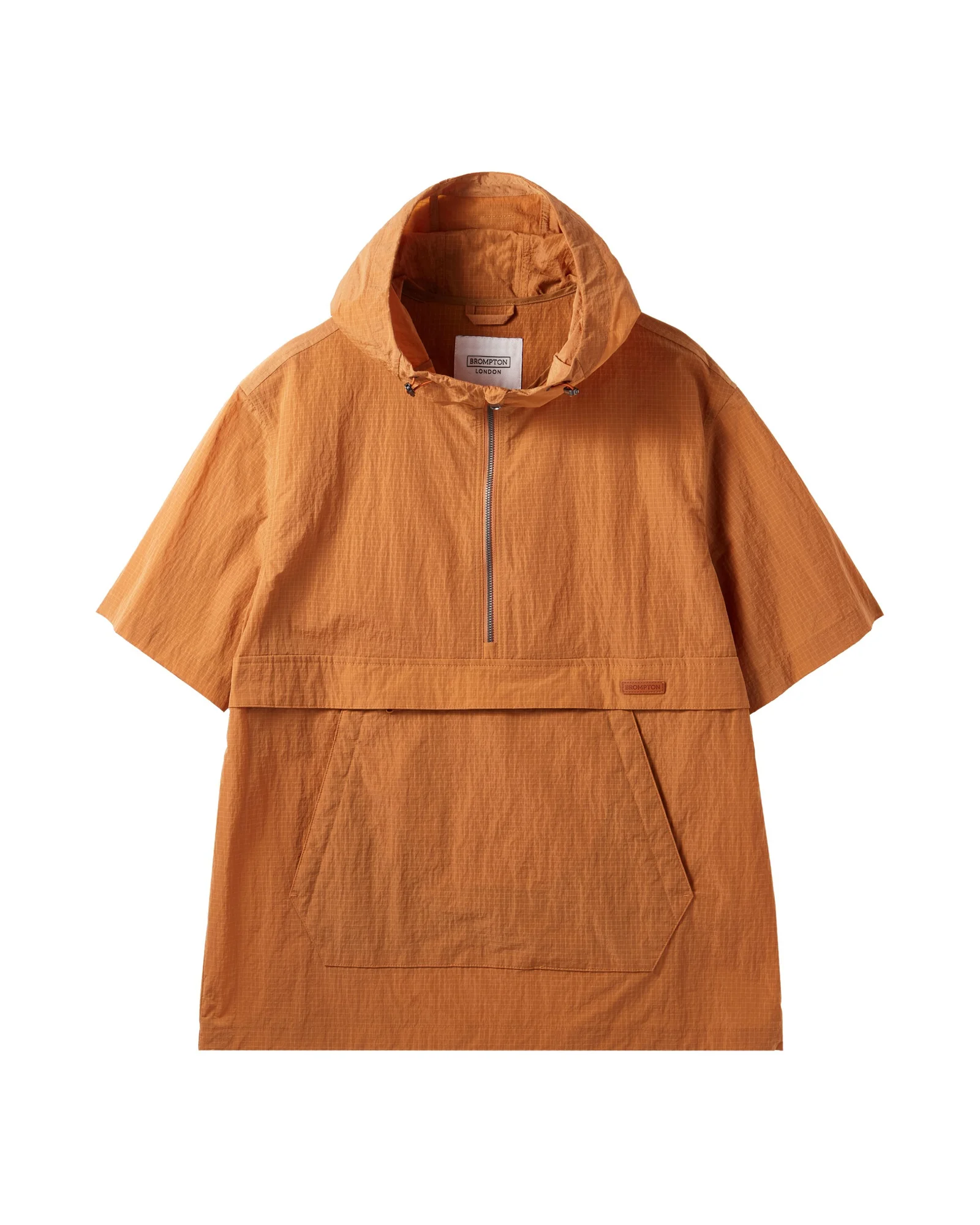 RIPSTOP HALF SLEEVE ANORAK - ORANGE (P242UAN431)