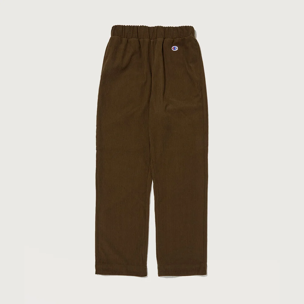 女裝 燈芯絨 錐形 褲子 Normal Brown
