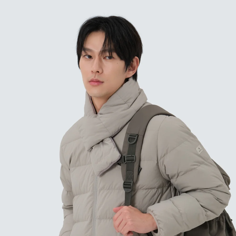 Land 輕量 Primaloft 羽絨外套 頸巾 Fog Gray (S25WUTWA12)