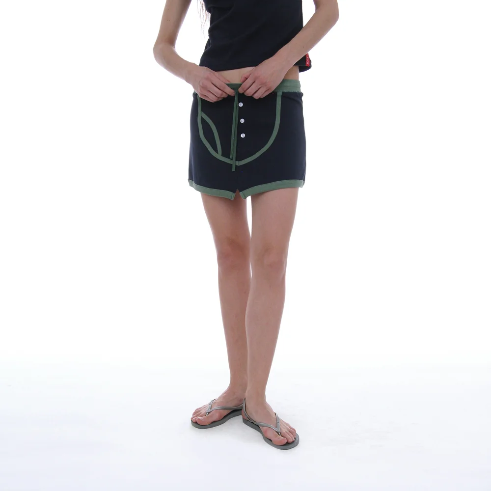 PWC BRIEF DETAIL MINI SKIRT_NAVY