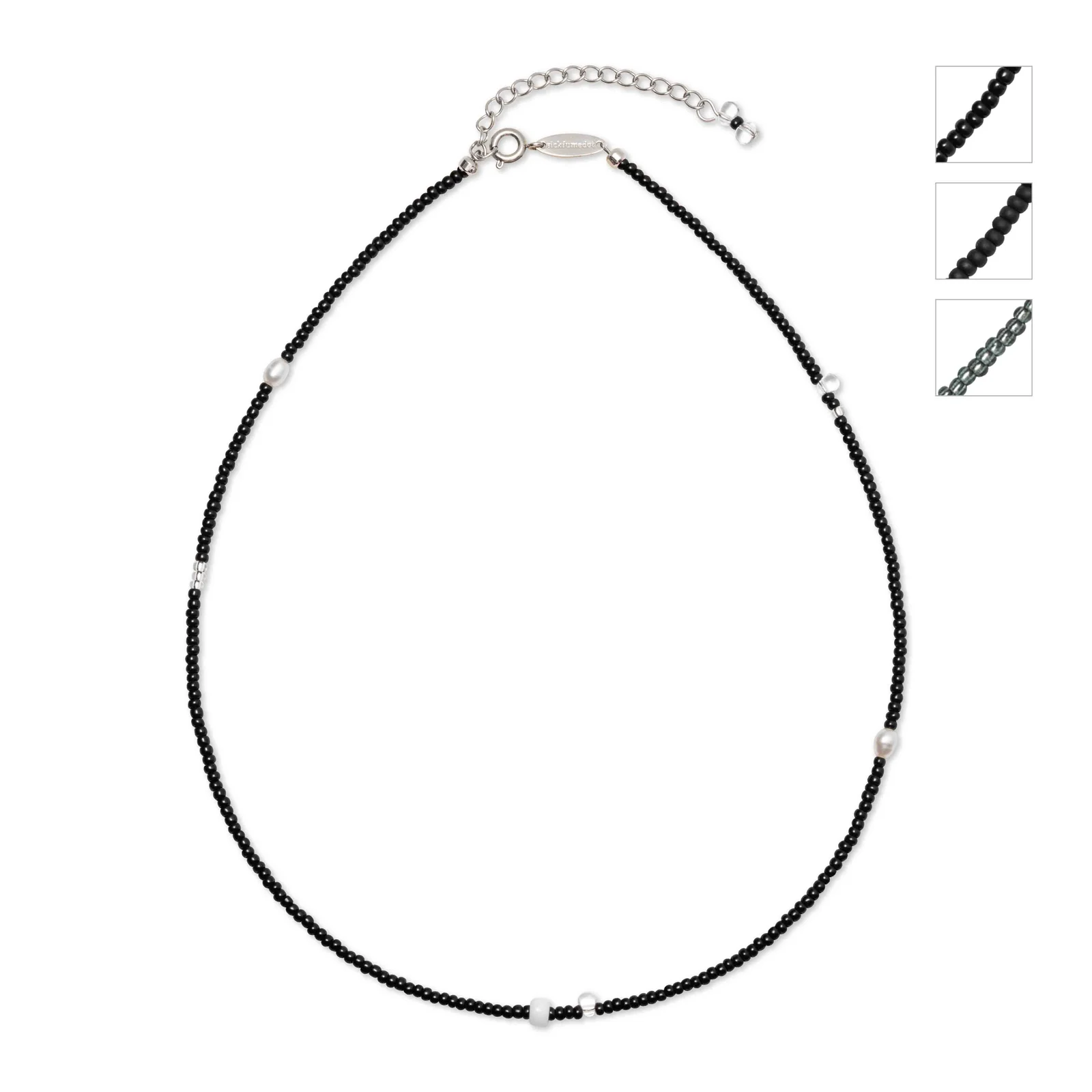 Slurpee Necklace - Black
