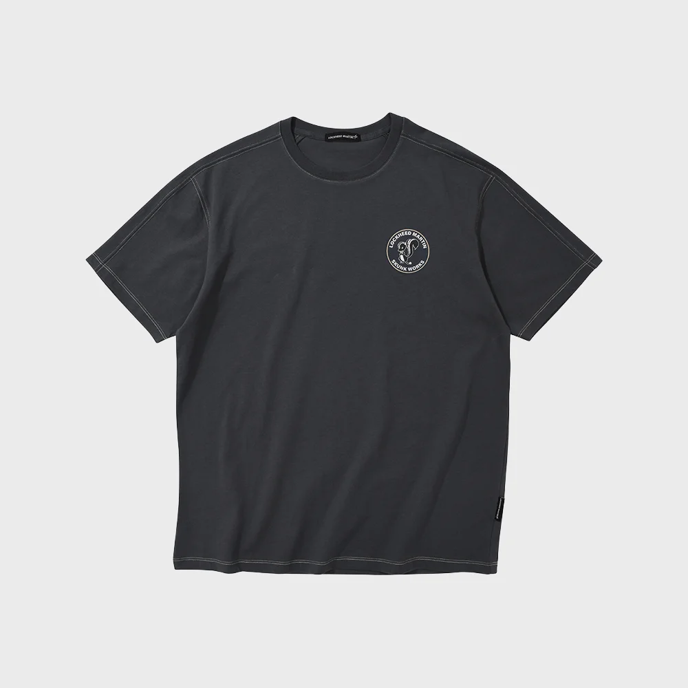 LM SKUNK WORKS STITCH POINT TEE(L41UTS111CHA)