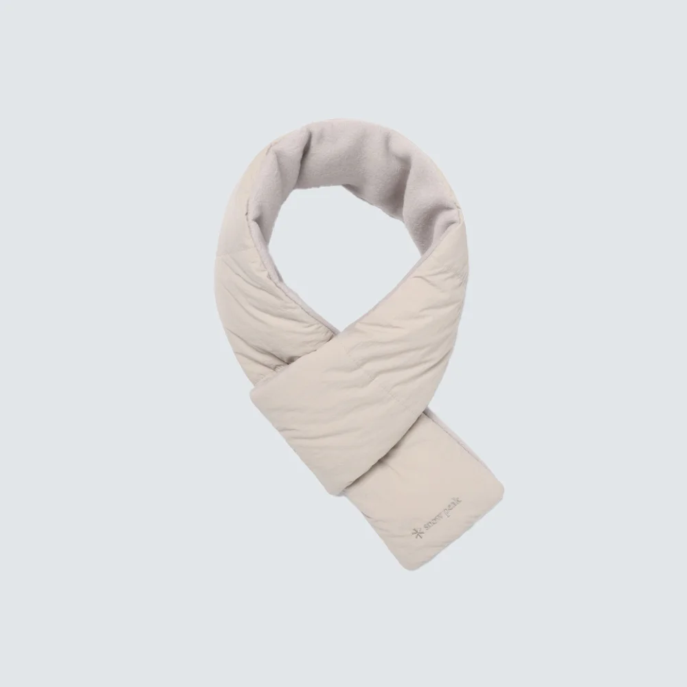 Land 輕量 Primaloft 羽絨外套 頸巾 Light Beige (S25WUTWA12)