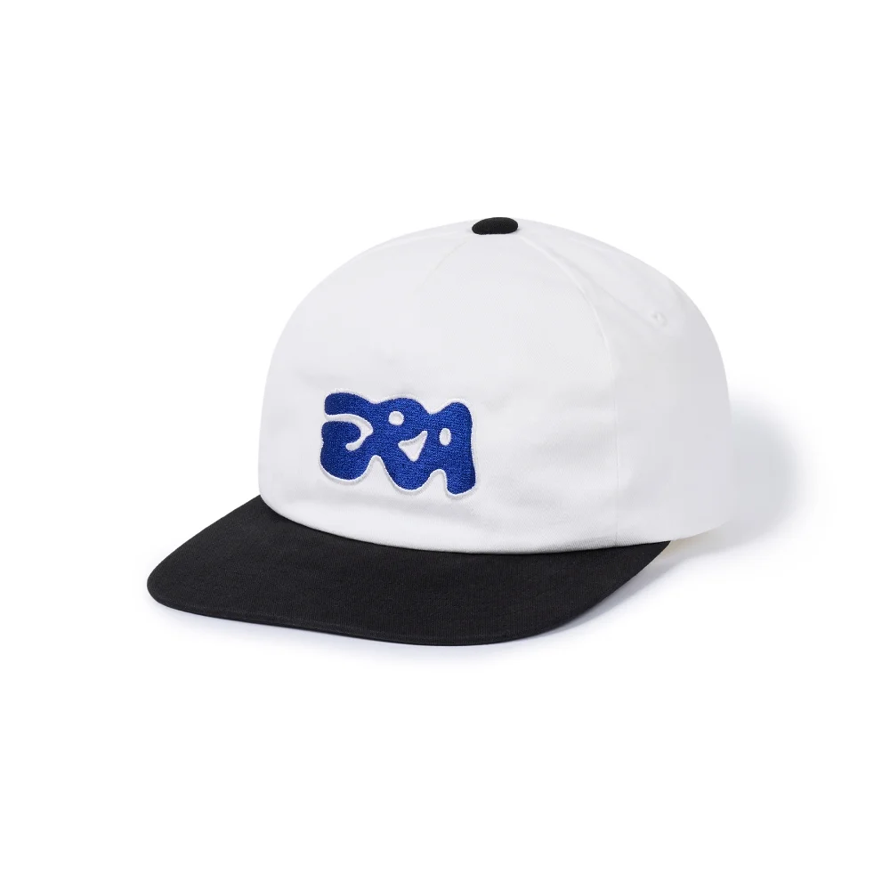 UNISEX ERA BUBBLE LOGO CAP - WHITE BLACK