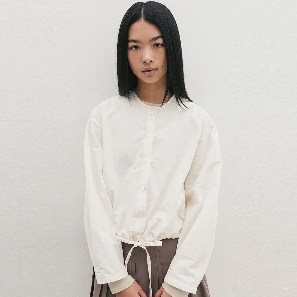 Reglan String Blouse(Ivory)