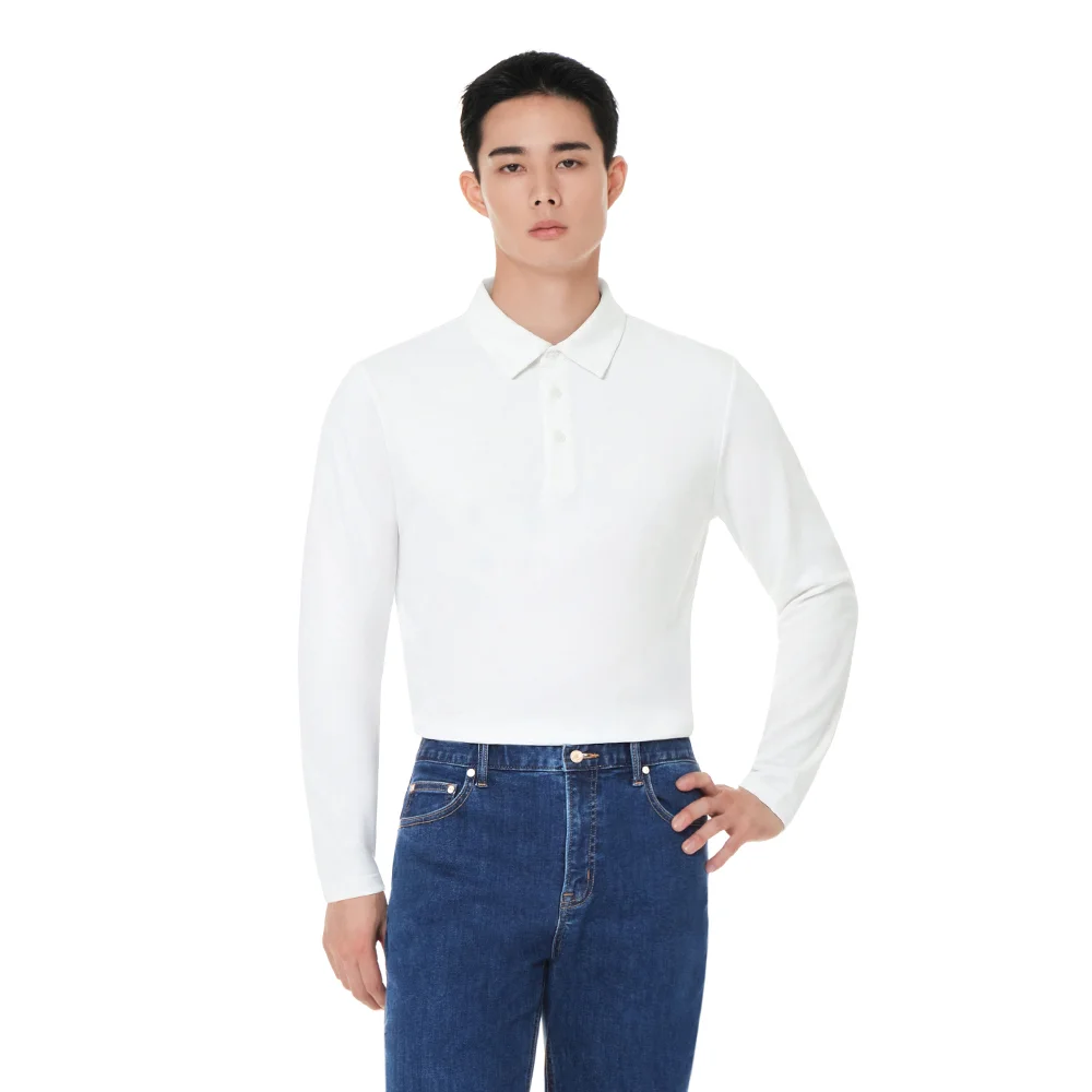 Airy Fit 男裝 Polo 長袖 / MOPCL-17