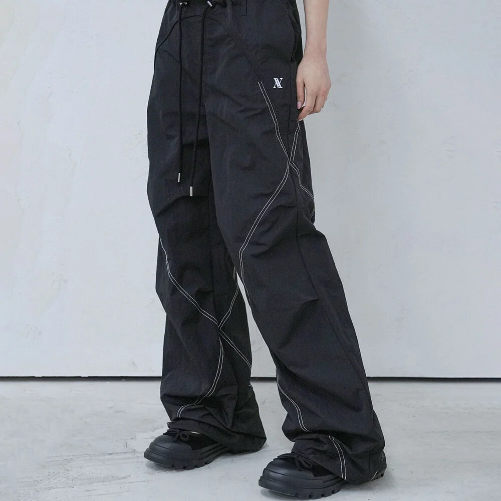 Dia Stitch Taslan Pants_2Colors