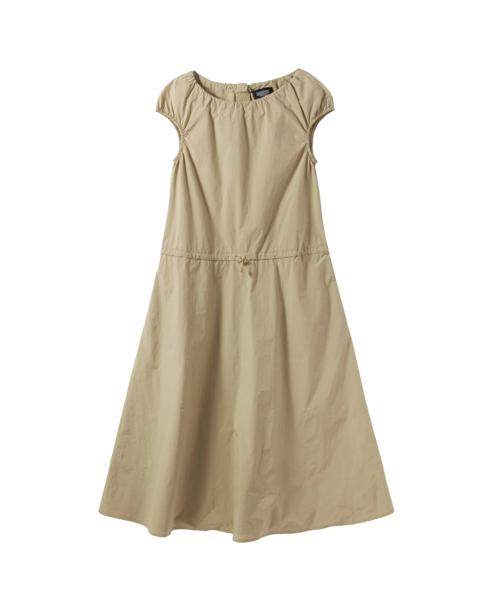 W SLEEVELESS DRESS - BEIGE (P242WOP355)