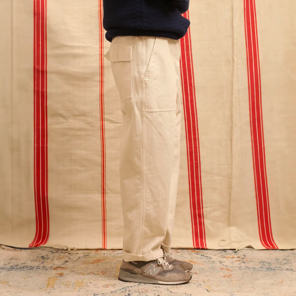 (M) TEXAS FATIGUE PANT (ECRU)
