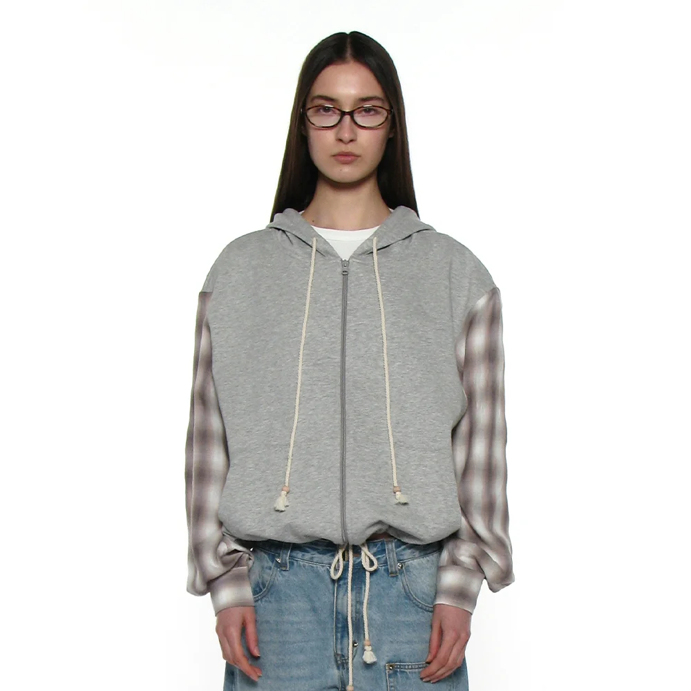 PWC COMBI TERRY HOODIE JUMPER_MELANGE