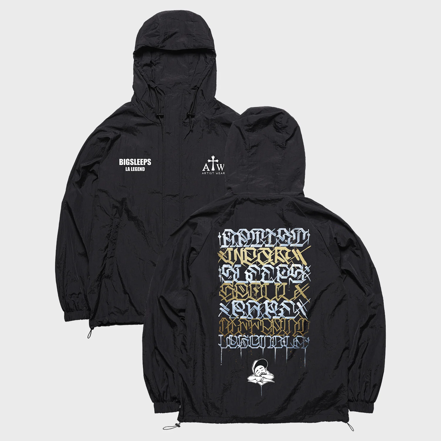 LA legend 連帽衫 防風外套