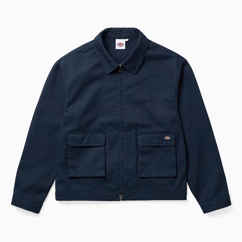 水洗 Trucker 外套 Dark Navy