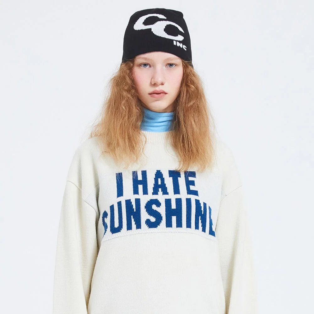 OVERSIZE LETTERING KNITWEAR_IV