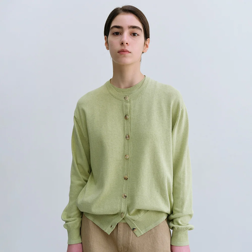 Nicholson R Cardigan in Melon